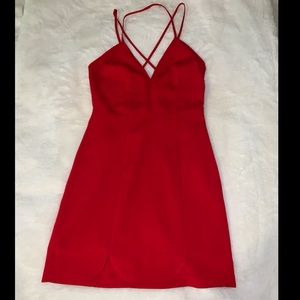 Bebe Scalloped Hem Dress 00 Brand New Never Worn